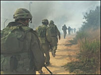 سربازان اسراییلی در جنوب لبنان 