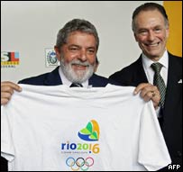 Lula e Carlos Nuzman promovem Rio 2016 em Brasília (arquivo)