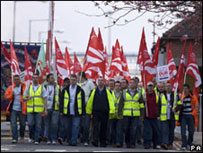 Greve na refinaria de Grnagemouth