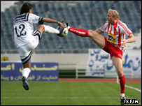 ملوان، پرسپولیس