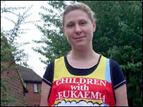 Niki Wilson in her running gear