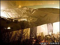 Руїни виставкового центру в Хожові