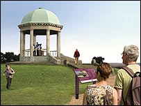 Visitor centre, Barr Beacon, artist's impression