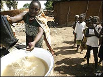 ग़रीब महिला