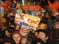 Прихильники Віктора Ющенка (фото УНІАН)