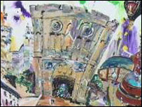 Detail from Bloomin' Bury by Ned Pamphilon