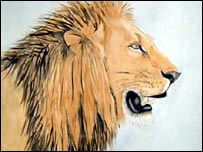 A lion by Dawn Beautement