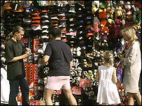 观光纪念品摊档