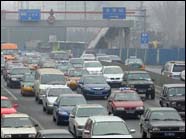 Đường phố bị ô nhiễm nặng tại thủ đô Bắc Kinh