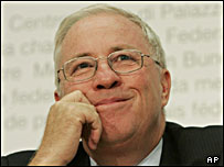 کریستف بلوخر وزیر دادگستری سوئیس