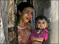 Habitantes da Faixa de Gaza