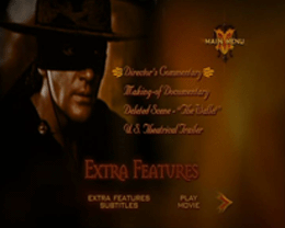 The Mask Of Zorro: The Collector's Edition DVD