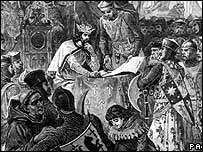 约翰国王签署大宪章