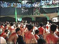 محرم کا ماتمی جلوس