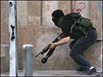 Militante do Hamas em Gaza