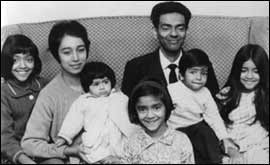 Ugandan Asian family 