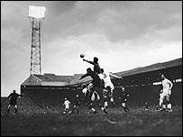 United v AC Milan in the European Cup (08/05/58)