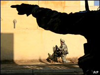 سرباز آمريکايی در عراق