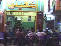 Cafeteria no Cairo