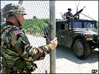 Soldado americano na Bósnia