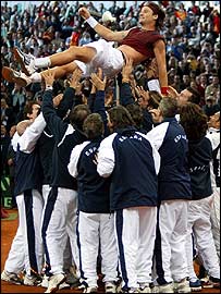 O tenista espanhol Carlos Moyá