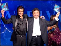 انیل کپور اور رشی کپور 