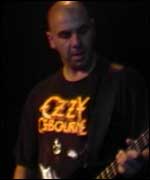 Tim Jones plays guitar