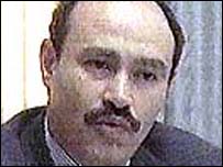 O negociador palestino Hasan Abu Libdeh