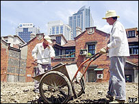 Construção na China