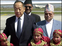 चीन और नेपाल के विदेश मंत्री