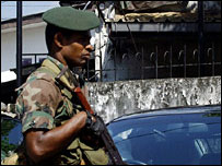 Colombo after the attack