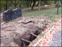 поховання в Сосонках 