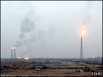 یک پالایشگاه گاز در ایران