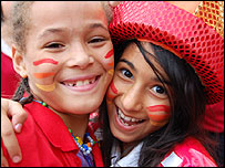 Two girls at ArtsFest