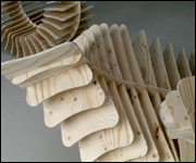 A sculpture by Shuai Wang