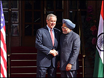 बुश-मनमोहन