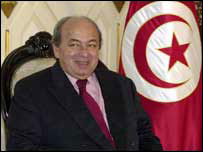 O presidente da federação de futebol da Tunísia, Hammouda Ben Ammar