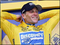 Lance Armstrong antes da vitória