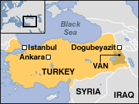 Bản đồ Thổ Nhĩ Kỳ