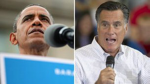 奥巴马和罗姆尼