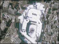 مکه از بالا