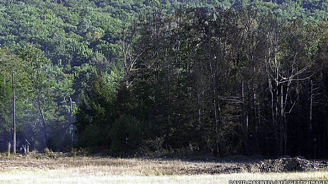 United 93 учоғи қулаган жой