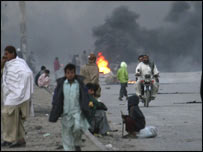 کراچی میں تشدد