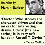 Martin Barber interviews Terry Molloy