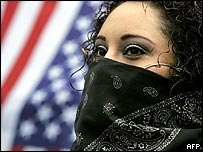 Protesto de imigrantes