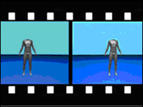 Imagem em 3D usada na pesquisa. Foto: Brunel University