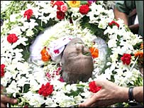 हृषिकेश मुखर्जी का अंतिम संस्कार