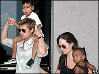 Gia đnh Angelina Jolie và Brad Pitt