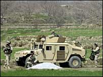 افغانستان میں امریکی فوجی