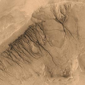 Gullies on the surface of Mars